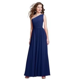 Alfred Angelo royal blue brides maid dress